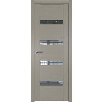 Межкомнатная дверь ProfilDoors 2.81XN R 80x200 (стоун, стекло прозрачное)