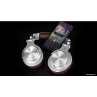 Наушники OneOdio A70 (серебристый/коричневый)