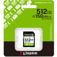 Карта памяти Kingston Canvas Select Plus SDXC 512GB SDS3/512GB