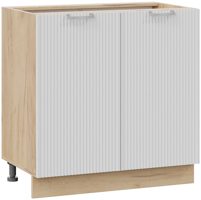 

Шкаф напольный Трия Кимберли 1Н8 (дуб крафт золотой/сноу)