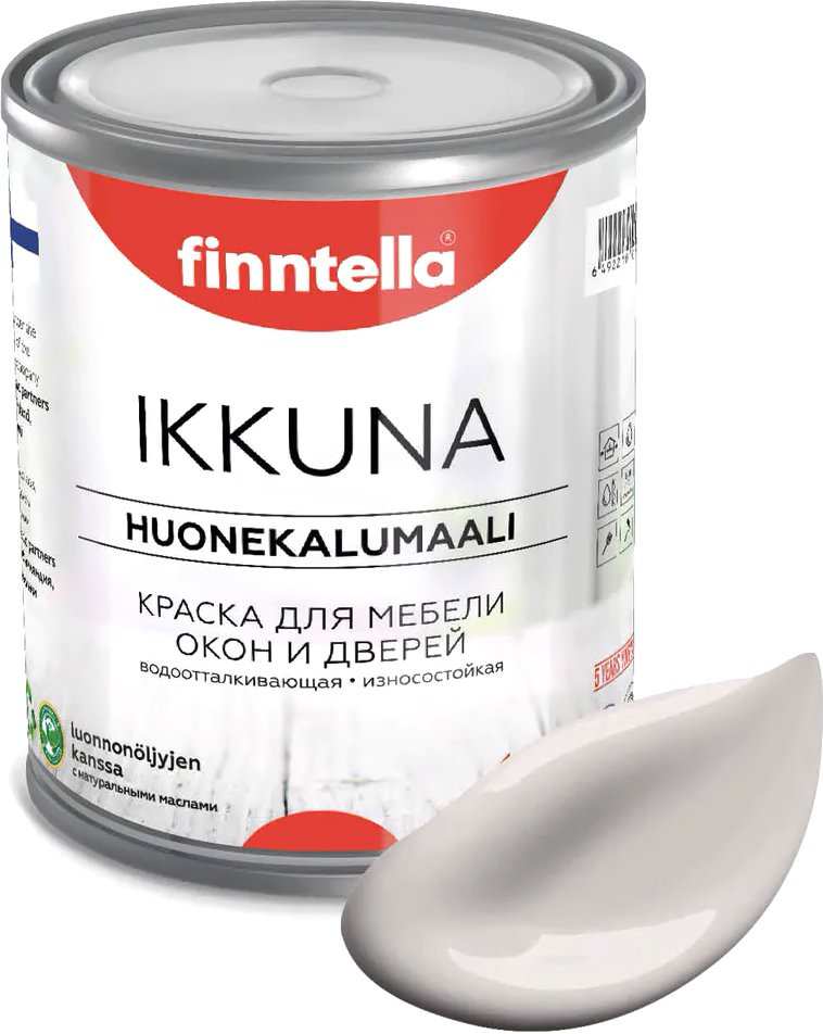 

Краска Finntella Ikkuna Vuoret F-34-1-1-FL076 0.9 л (теплый серо-коричневый)