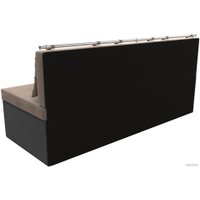 Диван Лига диванов Метро 105010 (велюр бежевый/серый)