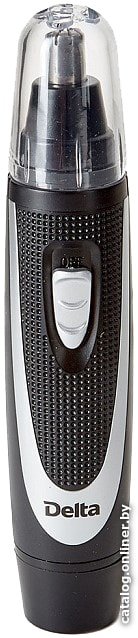 Триммер для носа и ушей Delta DL-4300 (черный/серебристый)