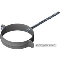 Кровля Альта-Профиль Хомут трубы Элит 8300 (графит)