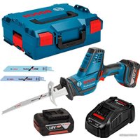 Сабельная пила Bosch GSA 18 V-LI C Professional 06016A5020 (с 2-мя АКБ 4 Ah, кейс)