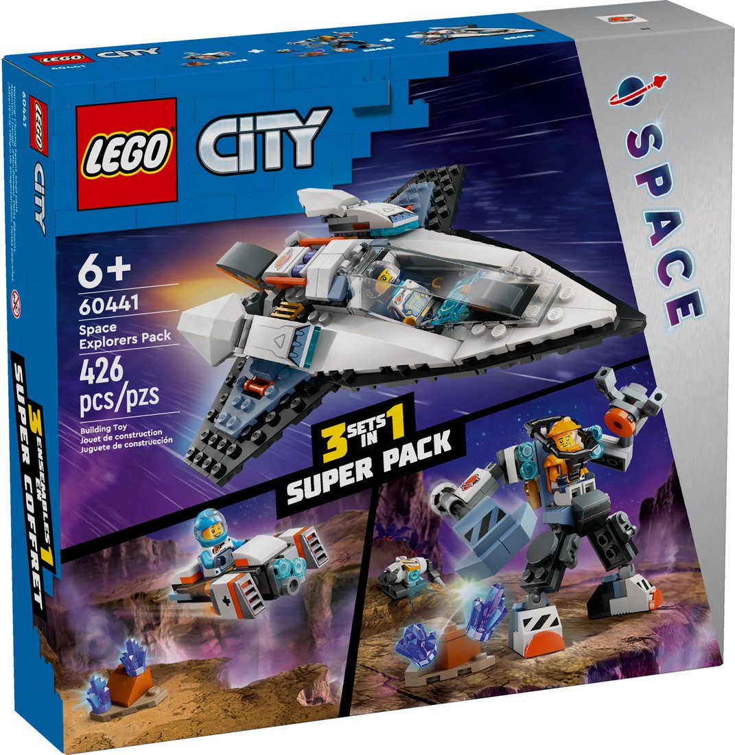 

Конструктор LEGO City 60441 Набор Исследователи космоса