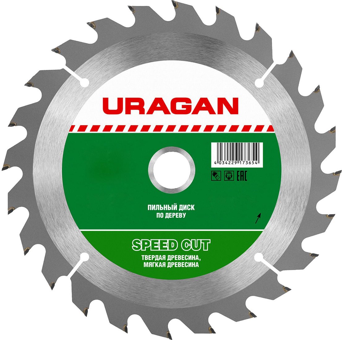 

Пильный диск Uragan 36800-200-32-24