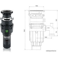 Измельчитель пищевых отходов Bone Crusher BC 500 в Барановичах