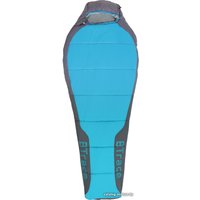 Спальный мешок BTrace Snug L (левая молния, серый/синий)