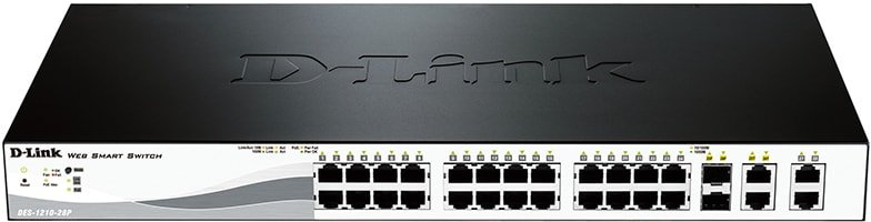 

Настраиваемый коммутатор D-Link DES-1210-28/C2A
