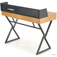 Стол Halmar B-43 110x51 (дуб золотой/черный)