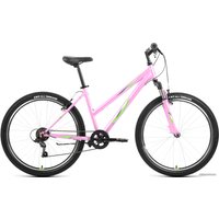 Велосипед Forward Iris 26 1.0 2022 (сиреневый/зеленый)