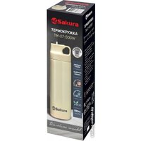 Термокружка Sakura TM-07-500W 0.5л (кремовый)