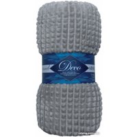 Плед Tex Republic Deco Кубики Фланель 200x220 93325 (серый)