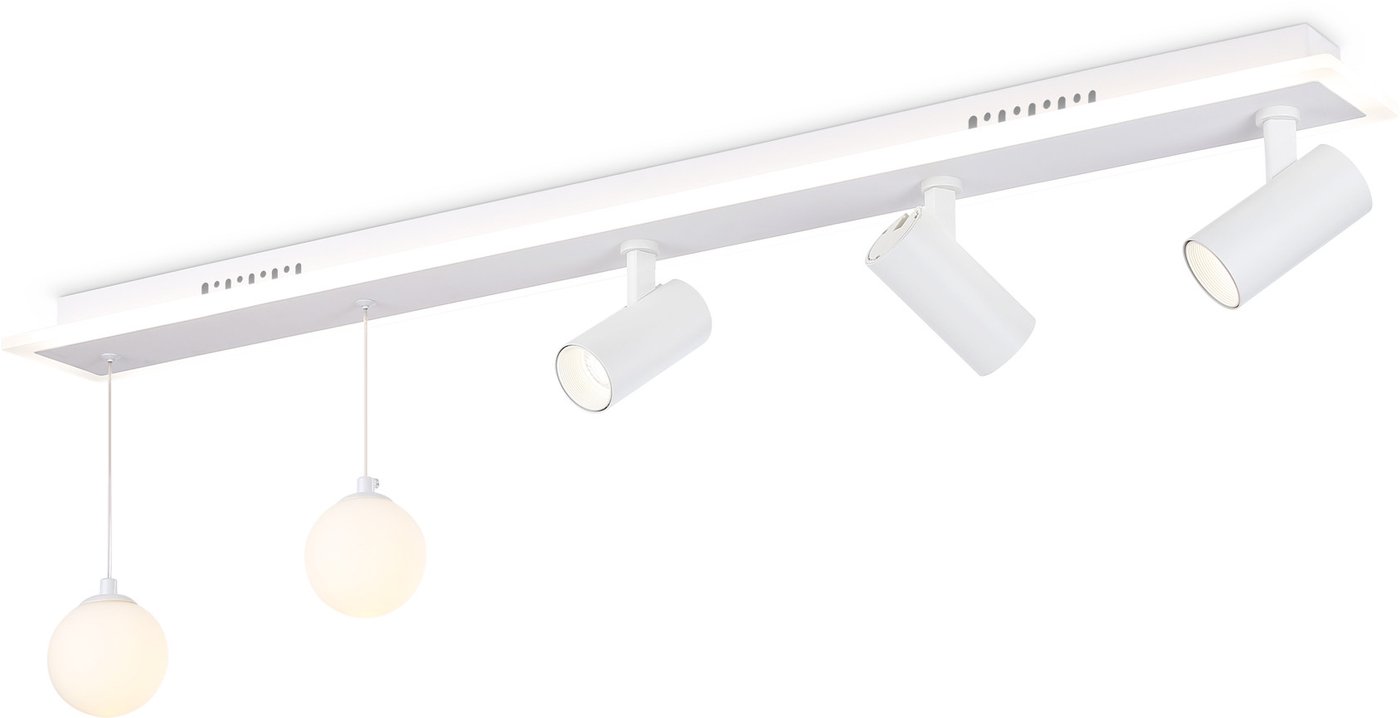 

Трековый светильник Ambrella light Comfort FL66201/1+5 WH (белый)