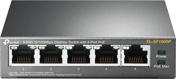

Неуправляемый коммутатор TP-Link TL-SF1005P V1