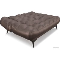 Диван Мебель-АРС Арно (бархат серо-шоколадный Star Velvet 60 Coffee)