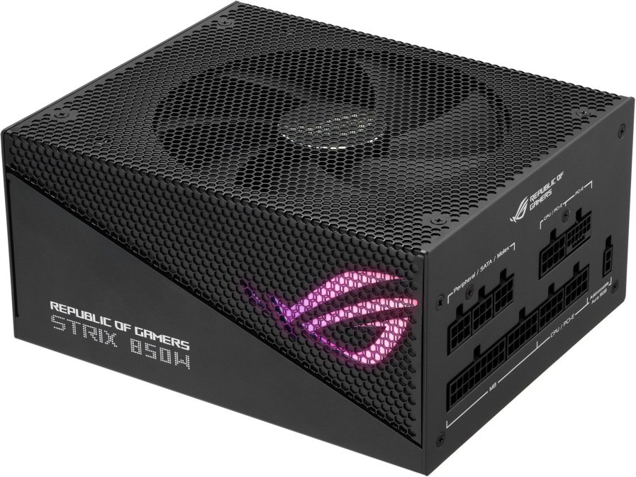 

Блок питания ASUS ROG Strix 850W Gold Aura Edition ROG-STRIX-850G-AURA-GAMING