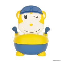 Детский горшок Pituso Обезьянка FG359 (желтый)