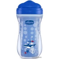 Поильник Chicco Active Cup 00006981220180 (266 мл, синий)