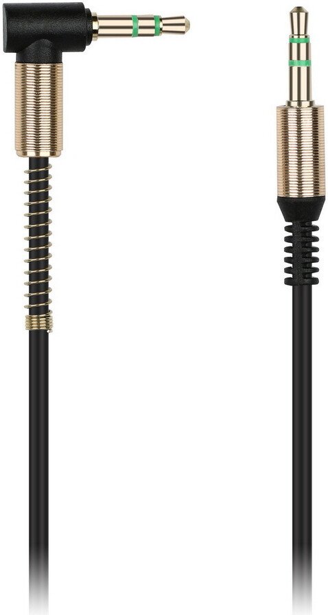 

Кабель SmartBuy A-35-35-FOLD-BLACK 3.5 мм Jack - 3.5 мм Jack (1 м, черный)