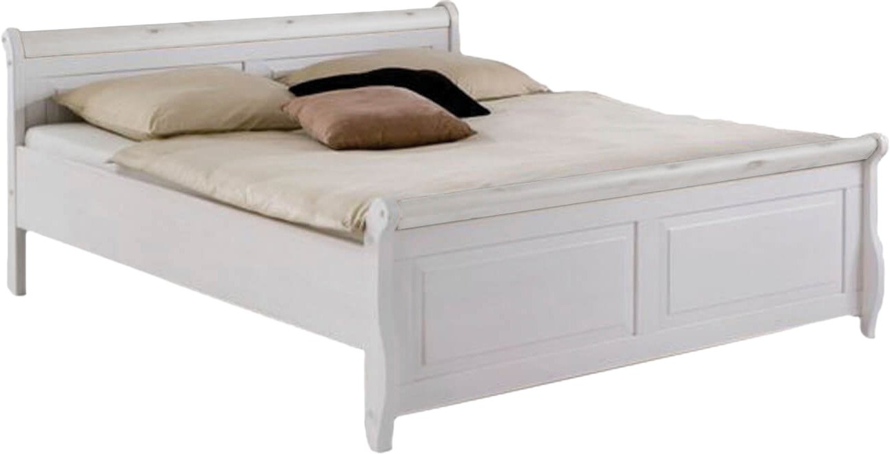 

Кровать ММЦ Мальта 200x180 (белый воск)