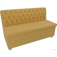 Диван Mebelico Вента (микровельвет, желтый)