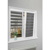 Шторы день-ночь Sundays Home UNI-2 LB 11-10 40x160 (серый, левая)