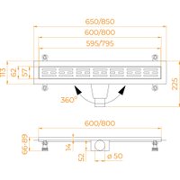 Трап/канал RGW Drain Leo-20 60212060-01