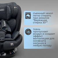 Детское автокресло Bubago Aspid BG 170-1 (черный)