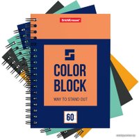 Общая тетрадь Erich Krause Color Block 60 л клетка 49679