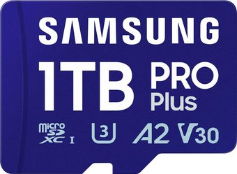 Samsung PRO Plus microSDXC 1TB (с адаптером)