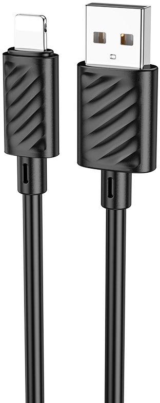 

Кабель Hoco X88 USB Type-A - Lightning (1 м, черный)
