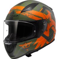 Мотошлем LS2 FF353 Rapid 2 Thunder Birds (L, оранжевый матовый)