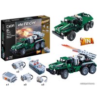 Конструктор CaDa Technic радиоуправляемый Ракетная установка BM-21 C61002W