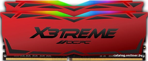OCPC X3 RGB Red 2x8ГБ DDR4 3600 МГц MMX3A2K16GD436C18RE