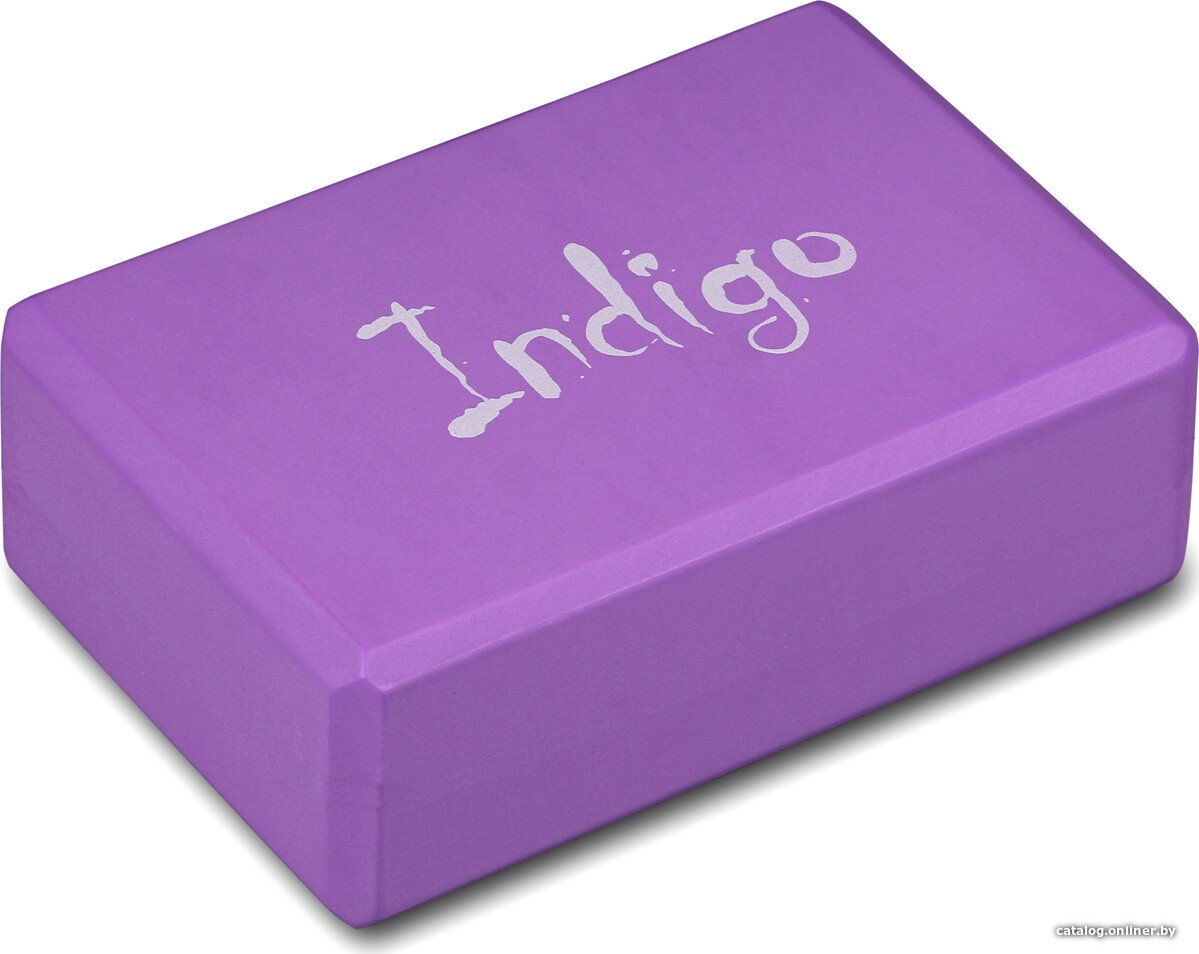 Блок для йоги Indigo 6011 HKYB (фиолетовый)