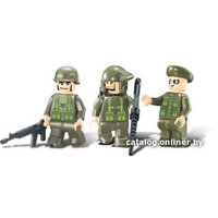 Конструктор Sluban M38-B0301 Армейский грузовик