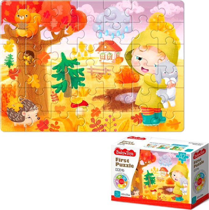

Мозаика/пазл Baby Toys First Puzzle. Времена года. Осень 04161