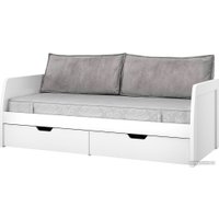 Кровать Anrex Taurus 90-2 M 90x200 (дуб вотан/белый)