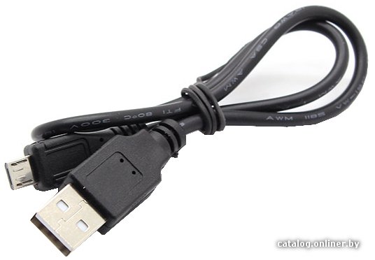 Кабель M-acs Microusb (1m черный)