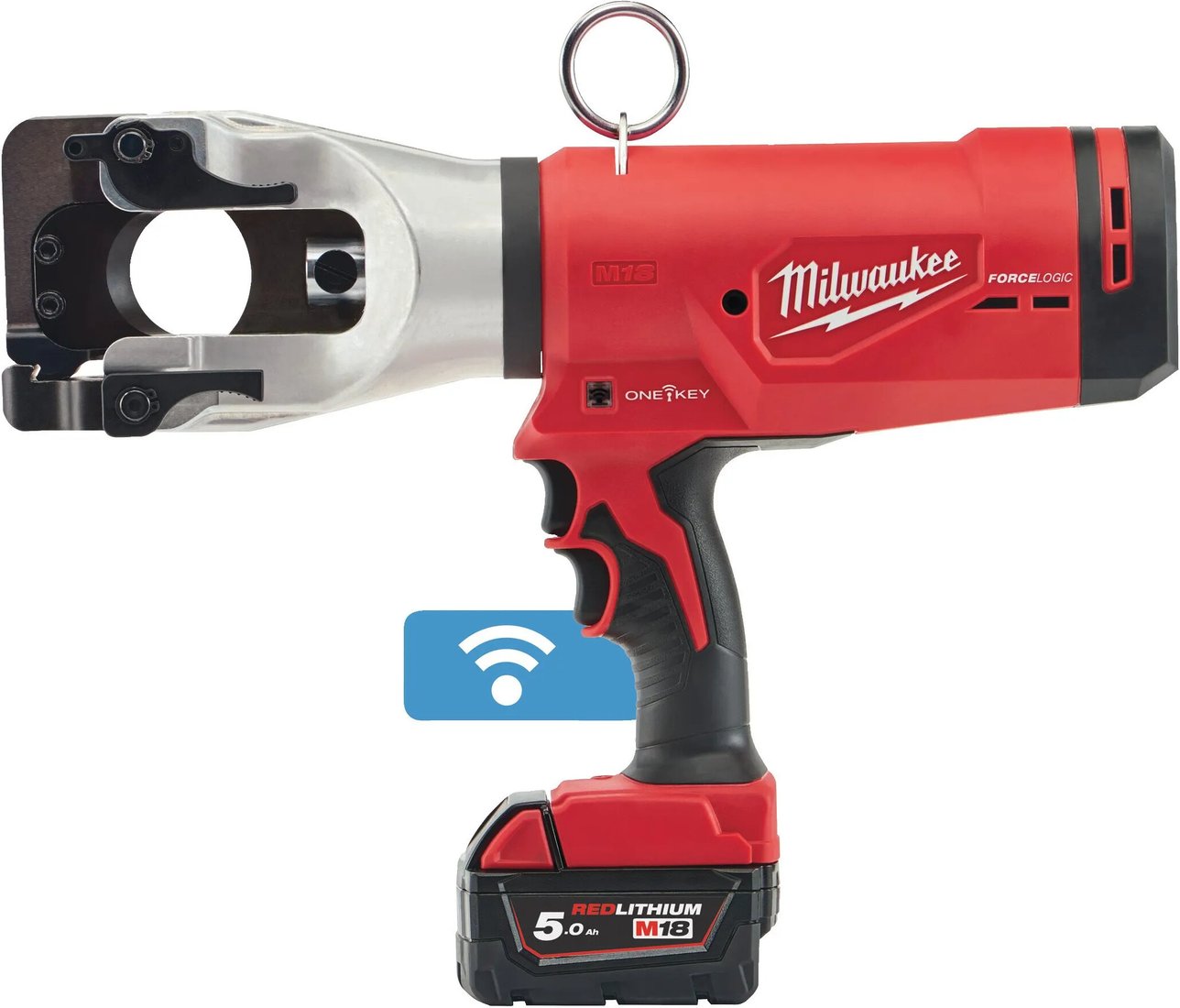 

Кабелерез Milwaukee M18 HCC45-522C One-Key 4933459266 (с 2-мя АКБ, кейс)