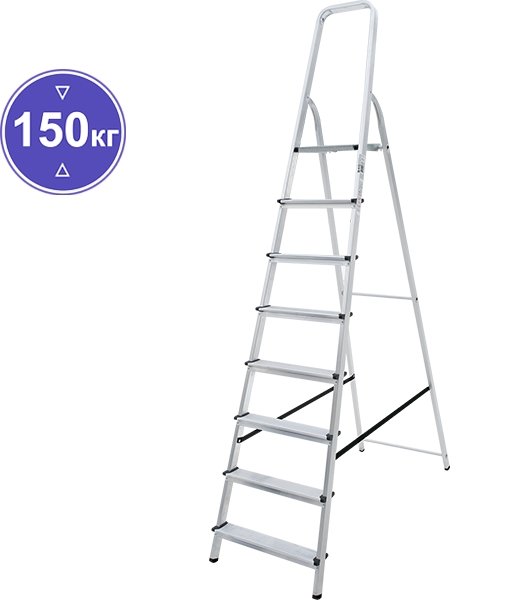 

Лестница-стремянка Новая высота NV 111 алюминиевая 8 ступеней (1110108)