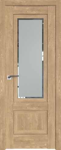 ProfilDoors 2.90XN L 70x200 (каштан натуральный/стекло square матовое)