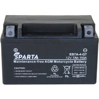 Мотоциклетный аккумулятор Sparta EB7A-4-QT, YTX7A-BS (7 А·ч)