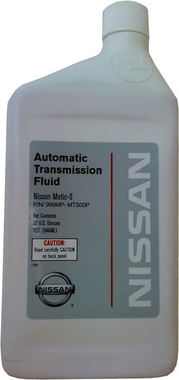 

Трансмиссионное масло Nissan ATF Matic S (999MP-MTS00P) 0.946л