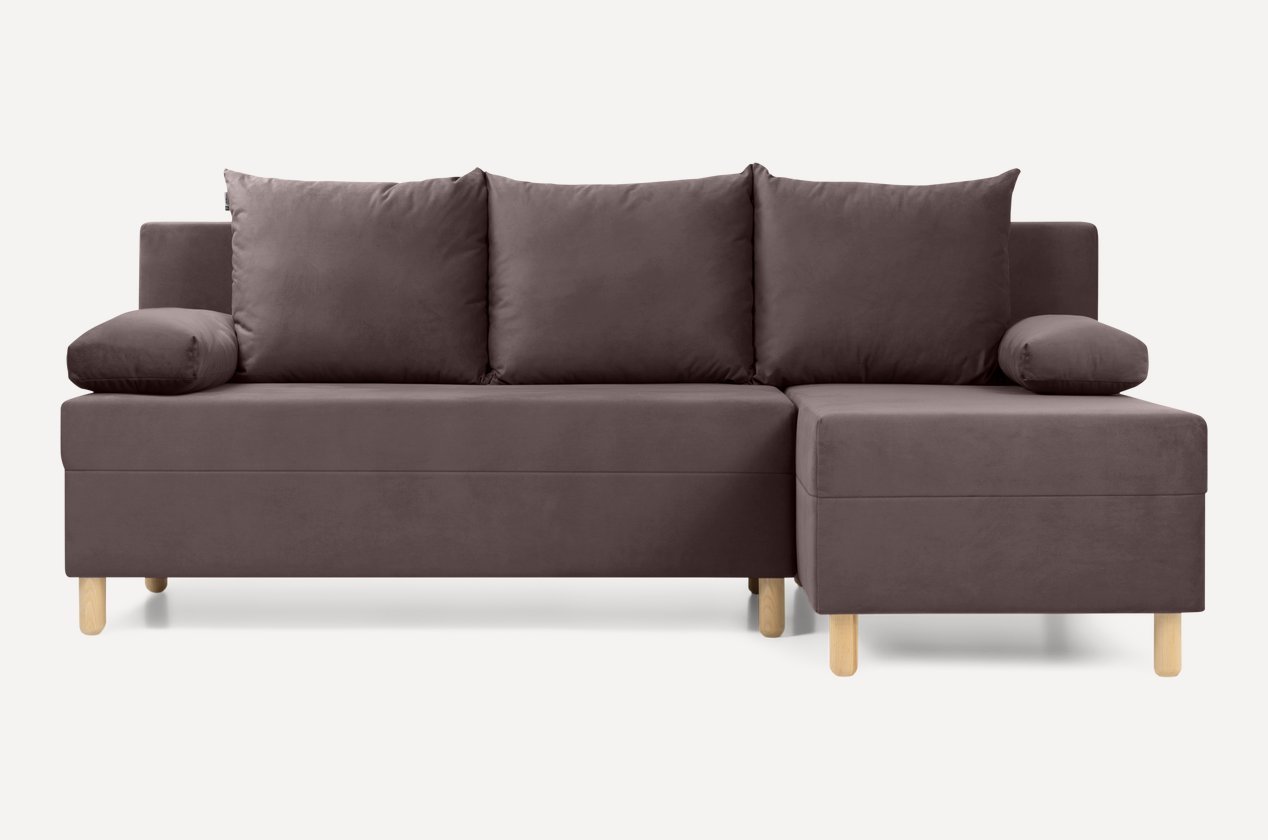 

Угловой диван Divan Амрано Velvet Stone 260009 (коричневый)