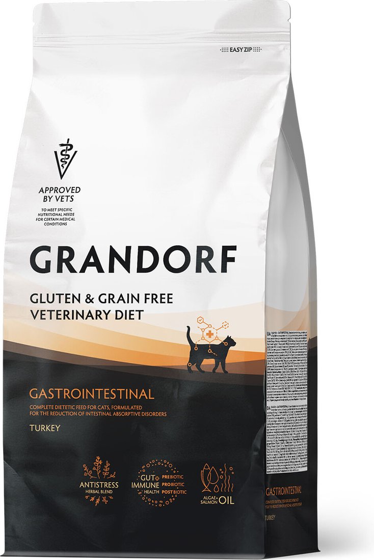 

Сухой корм для кошек Grandorf Vet Cat Gastrointestinal 400 г