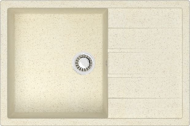 

Кухонная мойка MARRBAXX Карельский камень модель 161/Q2 F161Q002 (бежевый)
