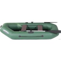 Моторно-гребная лодка Лоцман Стандарт 240 ЖС (зеленый)